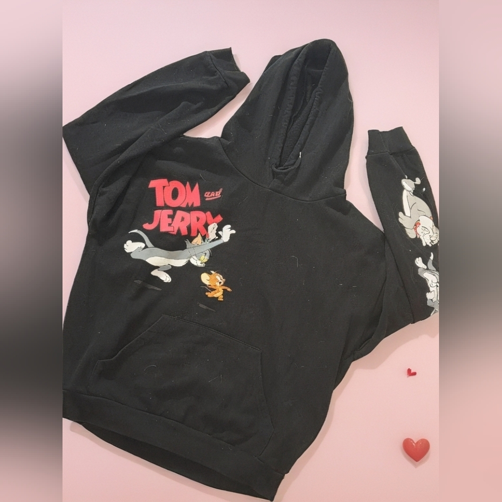 *0808 Tom & Jerry vintage hoodie Adults size L